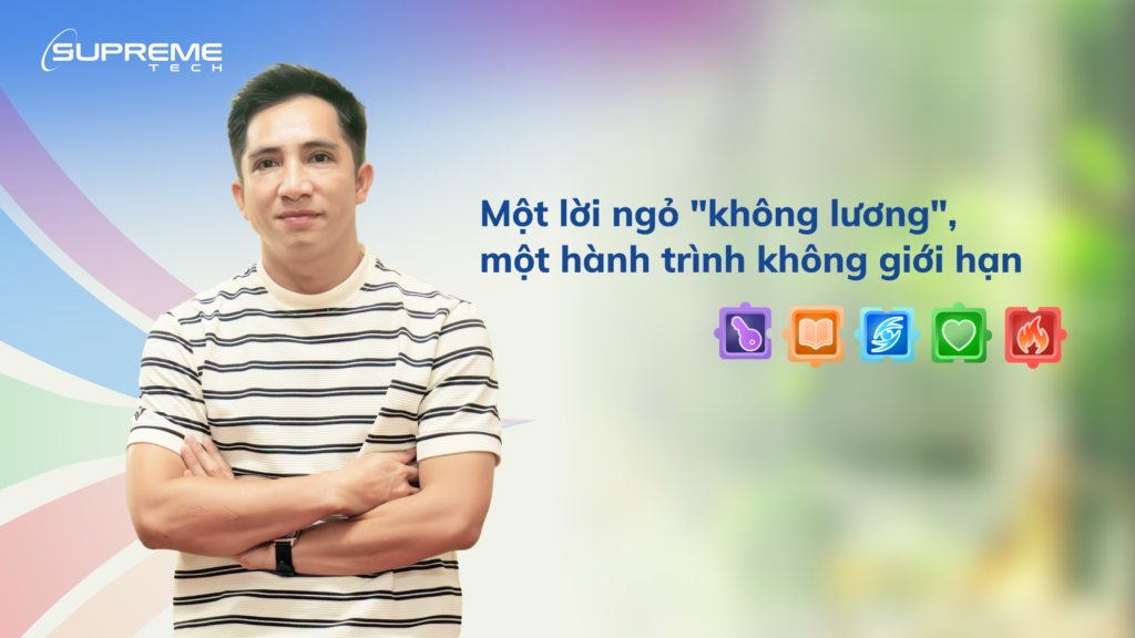 Hành trình từ thử việc “không lương” tới vị trí Phó giám đốc