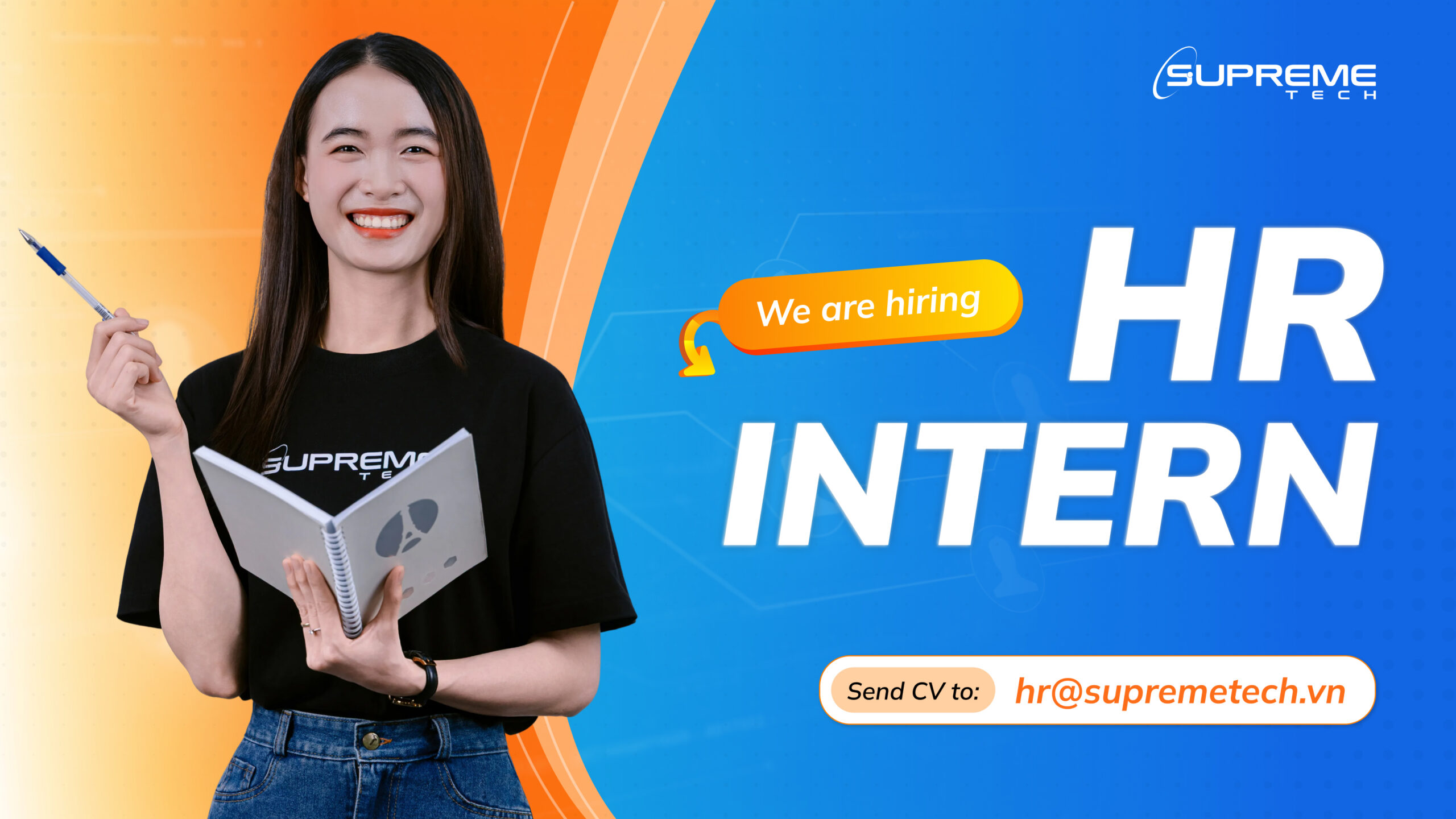 HR Intern - Apply CV banner