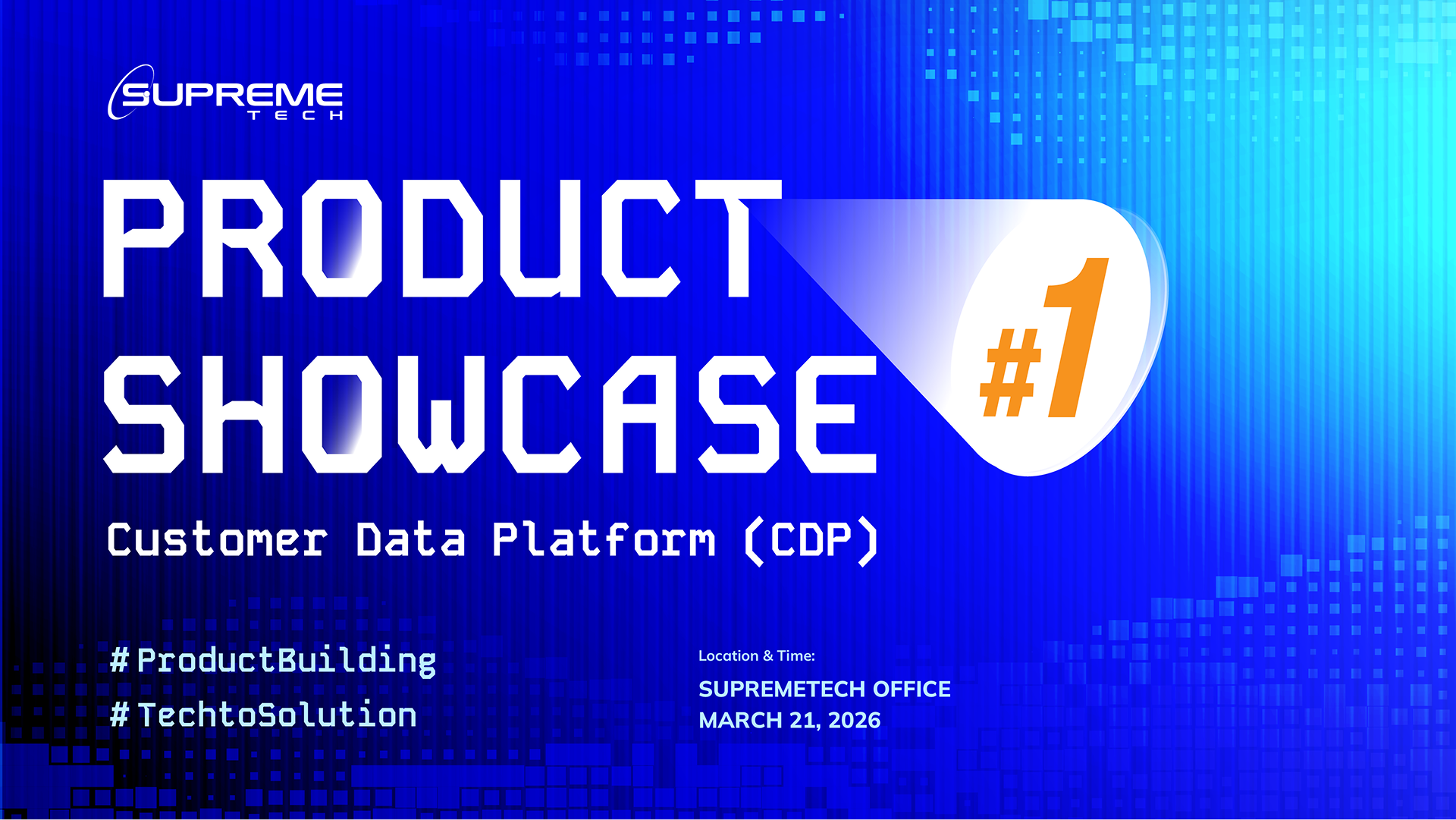 SupremeTech Product Showcase: Our Initiative to Build market-fit solutions