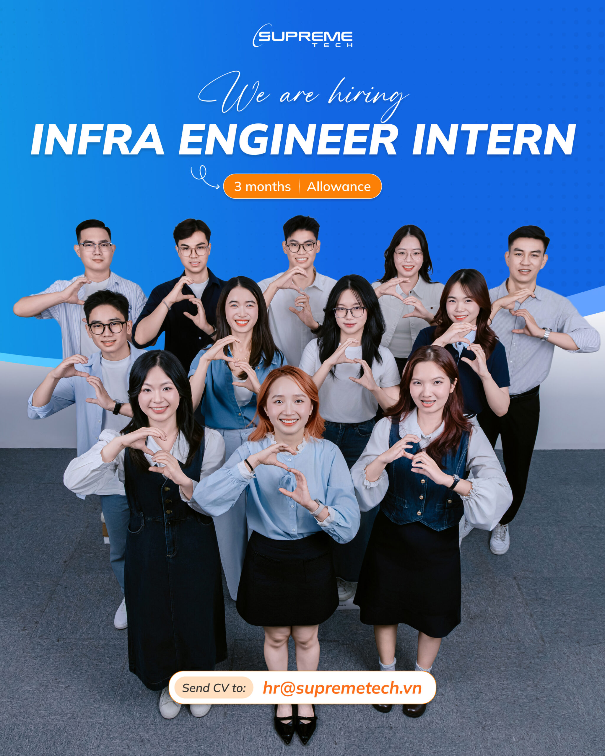 Infra Engineer Intern - Apply CV banner