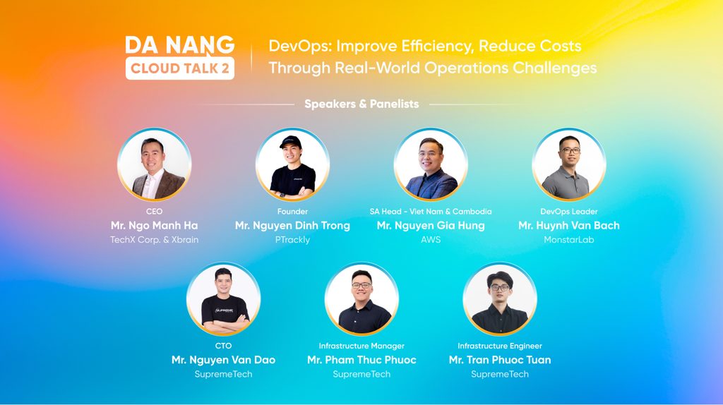 Da Nang Cloud Talk 2 Speakers Panelists