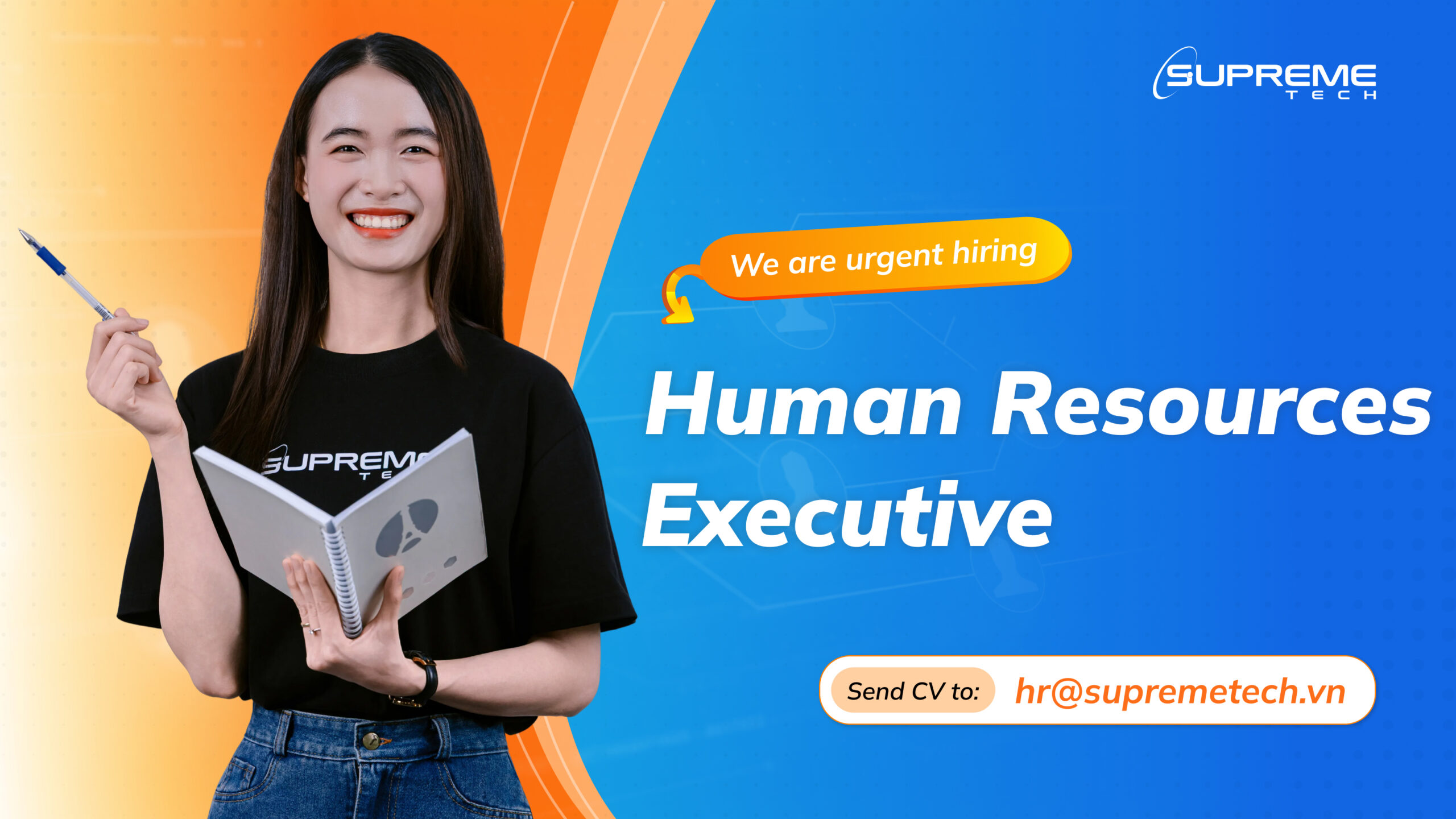 HR Executive - Apply CV banner