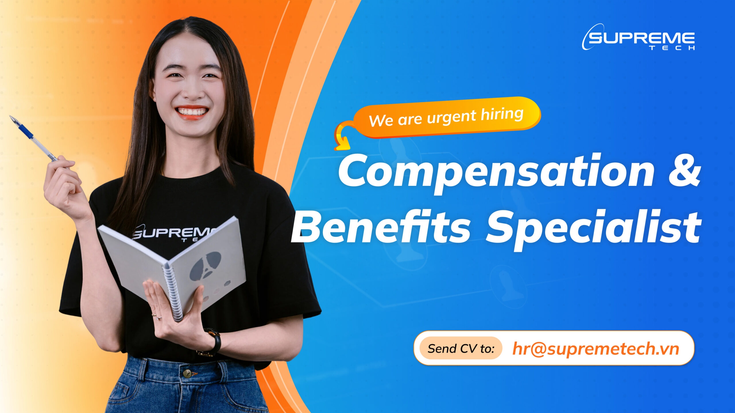 Compensation & Benefits Specialist - Apply CV banner